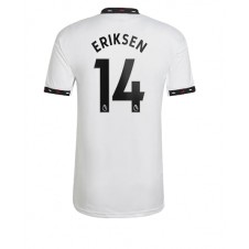 Manchester United Christian Eriksen #14 Bortedrakt 2022-23 Kortermet